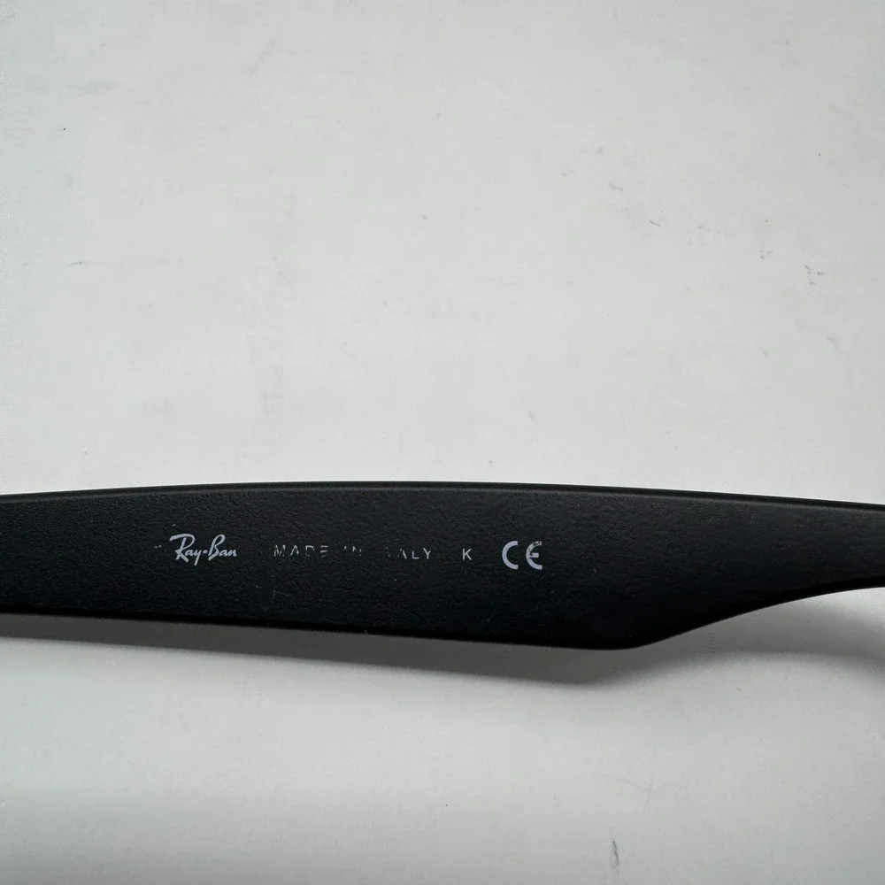 Ray-Ban Justin RB4165 622/55 Rubber Black Blue Sunglasses *Frames Only*